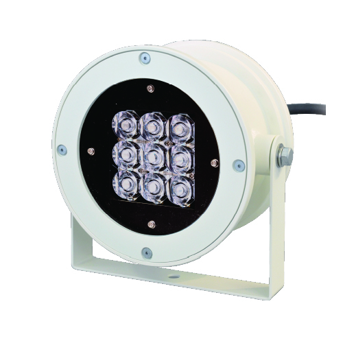 監視用LED投光器 白色モデル
